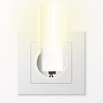 더원 LED 귀요미 실린더 취침등 수유등 무드등, 옐로우