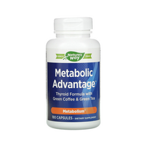 네이쳐스웨이 메타볼릭 어드벤테이지 Metabolic Advantage 180 Capsules 시아노코발라민 산화마그네슘 글루콘산아연 글루코네이트 몰리브덴산나트륨 클로로겐산