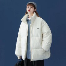 Bersdnor 여성 겨울 숏 패딩 패션 야상 경량 숏 패딩