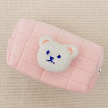 곰 아기 화장품 가방 메이크업 화장품 가방 휴대용 기저귀 파우치 정리기 재사용 가능