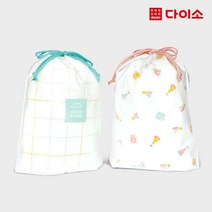 [다이소]트윙클PE포장파우치2P(중)-1000922
