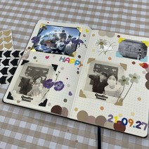 MARKET.MR_ 폴꾸 탑꾸 사진꾸미기 모서리스티커 골드 탑꾸스티커 모서리스티커 앨범꾸미기 폴라로이드꾸미기 코너스티커