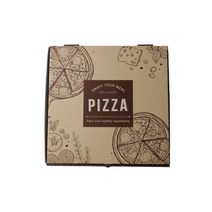 포장대장 크라프트 사각 피자박스 273 x 270 x 50 mm, 혼합색상, 40개