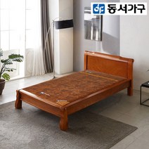 동서가구 Loess 황토볼보료 흙침대 DF908269, 브라운