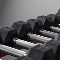 알통스포츠 고무냄새 없는 TPR 육각 고무덤벨 7Kg X 2