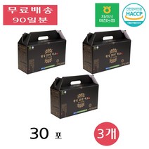 지리산마천농협 황실 25전 대보 기력보강 건강 선물 세트 효능 70ml x 30포 3개, 90포