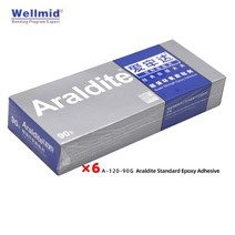 견고한 Araldite-튼튼한 오리지널 표준 에폭시 접착제 초강력 2 부분 모든 재료에 느린 경화 본딩, 03 6Pc90GSuperAraldite