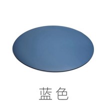 점프 로프 매트 충격 흡수 방음 무음 홈 고무 요가 명상 두꺼운 라운드 바닥 실내, 04 Blue70CmDiameterRoun