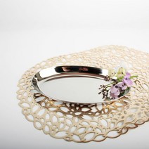 일제 스텐 트레이 타원형