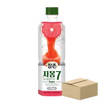 참존 자몽7 음료베이스 835ml 12개1박스, 단품