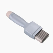 오징어 컷 꽃무늬 돼지껍질 꽃칼 칼집기 육절기 주방, 다크 그레이 60° 이하 5cm 10cm
