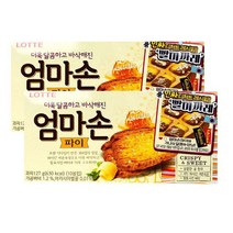 롯데 엄마손 파이 127g X 2개, 다옴쿠팡 본상품
