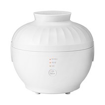 전기보온밥솥 소담밥솥 1인용 CR-0155MW 매트화이트