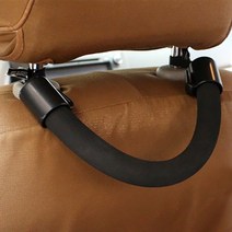 차량 뒷좌석 헤드레스트 보조 손잡이 자동차 고리 걸이, 단품