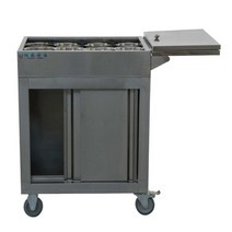 업소용 카트 조미료 양념통 식당용 스테인레스 운반, D타입