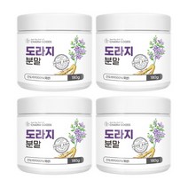 도라지 분말 국내산 100% 3년이상 첨가물 없는 건도라지 약도라지 무주산 가루 파우더, 4개, / 180g /, VITARION