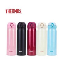 THERMOS 써모스 보온병 보냉병 텀블러 JNL-502 350ML/500ML, 350ml, 블루