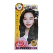 미쟝센 샤이닝 에센스 염색약 7종 택1, 4N 짙은갈색, 1개
