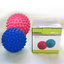 [동화스포츠] MD Buddy 테라피볼 핑크/블루 돌기마사지볼 라크로스볼, 블루9cm, 1개