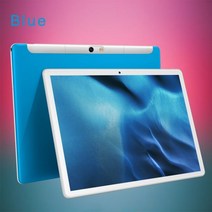 새로운 10.1 인치 안드로이드 태블릿 Pc 옥타 코어 4GB RAM 64GB ROM 구글 플레이 3G 전화 와이파이 블루투스 듀얼 SIM 태블릿 안드로이드 9, Standard, 파란_CHINA