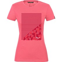 살레와 기하학 드라이 티셔츠 여성 calypso coral mel 6205