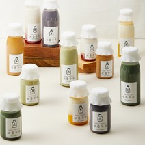 [카페담아] 100%리얼 수제우유 블루베리/쑥/망고/녹차/아쌈밀크/(계절한정)리얼딸기, 리얼딸기우유, 1, 450ml