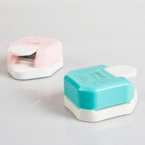 3way 코너 커팅기 커터 펀치 재단기 사무용 라운더 종이 문서 모서리 펀칭 제단기, 핑크