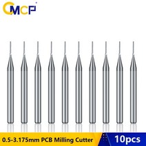 밀링커터날 공작 척 공구홀더 cmcp 10pcs 0 5-3 175mm pcb 밀링 커터 세트 카바이드 cnc 라우터 비트 도구 pcb 기계 조각 비트 3 175mm 섕크 cnc, 협력사, 10개 2.2mm