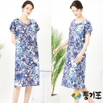 홈쇼핑_NINE 풍기인견 원단 100 꿈나염 원피스