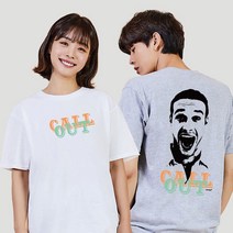 키밍 남자 얼굴 call out 아동티 프린팅반팔 여행옷