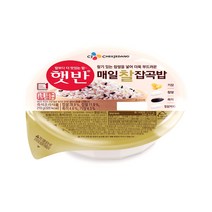 햇반 매일 찰잡곡밥, 210g, 5개