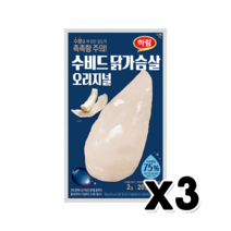 수비드 닭가슴살 오리지널 100g X 3개