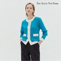 더아이잗뉴욕 더아이잗 메탈사 배색 포인트 가디건 IN2P1CD53