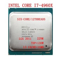 [해외]Intel Core i7-4960X 프로세서 Extreme Edition 15M 캐시 3.60GHz TDP 130W LGA2011 Six-Core i7 4960x