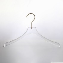 도토로 클리어 아크릴 옷걸이 투명 상의 명품 옷가게 디피용, [단일상품]