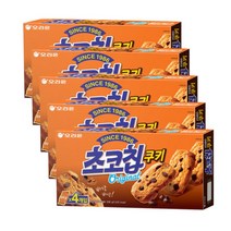 오리온 초코칩 쿠키, 5개, 256g