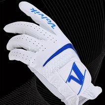 볼빅 V로고 남성 반양피 골프장갑 왼손 화이트