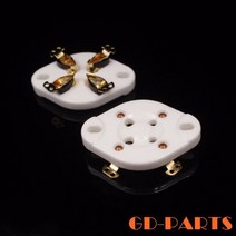 진공관엠프 4pin 세라믹 튜브 소켓 300b 811 45 71a 5z3 리시버 앰프, 금도금