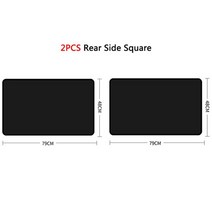 썬가드 차량 햇빛 가리개 중형 대형 자기 자동차 커튼 car sun shade uv 창, 2개 후면