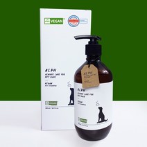 강아지샴푸 애견샴푸 더마테스트 엑설런트등급 비건샴푸 500ml, 알프 비건샴푸 500ml