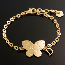 아가골드 14K 루이나비 미아방지팔찌 돌선물 아기백일선물 동물 BB319