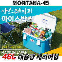 아스테이지 몬타나 아이스박스 캠핑쿨러 낚시용 소형 중형 대형 아이스쿨러 대용량 46L
