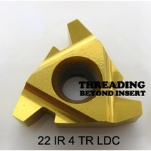 보링 툴 터치 프로브 22 ir 4 tr ldc 나사산 홀더 나사 선삭 공구 홀더용 인덱서블 텅스텐 카바이드 스레딩 선반 인서트