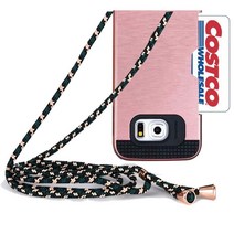 MK LG 벨벳 - MK마크 크로스 폰스트랩 카드포켓 케이스