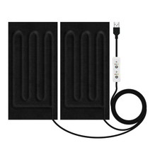 캠핑장판 전기장판 온열매트 USB 보조베터리 장판 겨울캠핑 준비물, 22x22(온도조절기능)