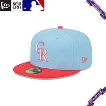 뉴에라 스냅백 MLB [콜로라도 로키스] Colorpack Blue 59FIFTY Fitted 900467
