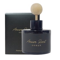 아마레센트 블랙 차량용 디퓨저 120ml, 편백피톤치드, 1개