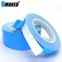 25 미터/롤 8mm 10mm 12mm 20mm 폭 전송 테이프 칩 PCB LED 스트립 방열판용 양면 열 전도성 접착 테이프, 03 12mm_03 25 메터