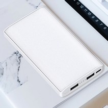 프라임 LG 벨벳 보조배터리, 화이트, 프라임 보조배터리 10000mAh
