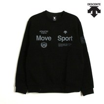 [데상트] M 긴팔티 UQC SM423SHTN5-BLK 남녀공용 그래픽 스